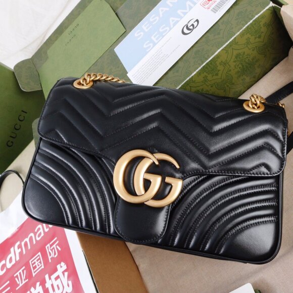 "GUCCI Marmont Crossbody Shoulder Bag   " - Picture 3 of 9